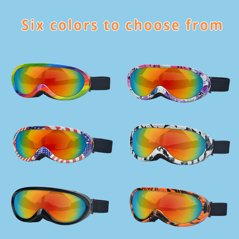 Printed Windproof Stylish Pet Glasses