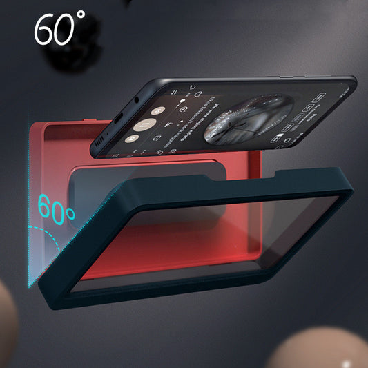 Waterproof Wall Mounted Phone Case Anti-fog For Bathroom