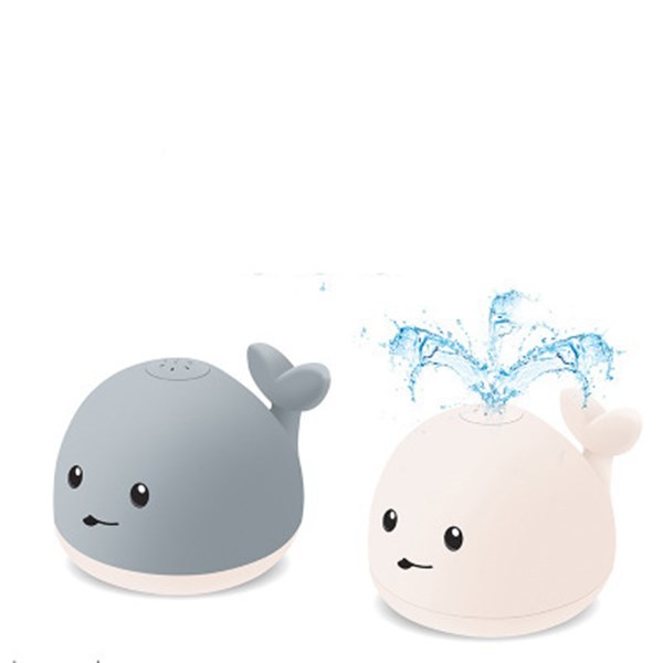 Baby Whale Water Spraying Bath Toy with Light & Music