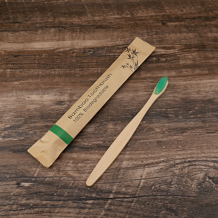 Biodegradable Bamboo Toothbrush Set of 10