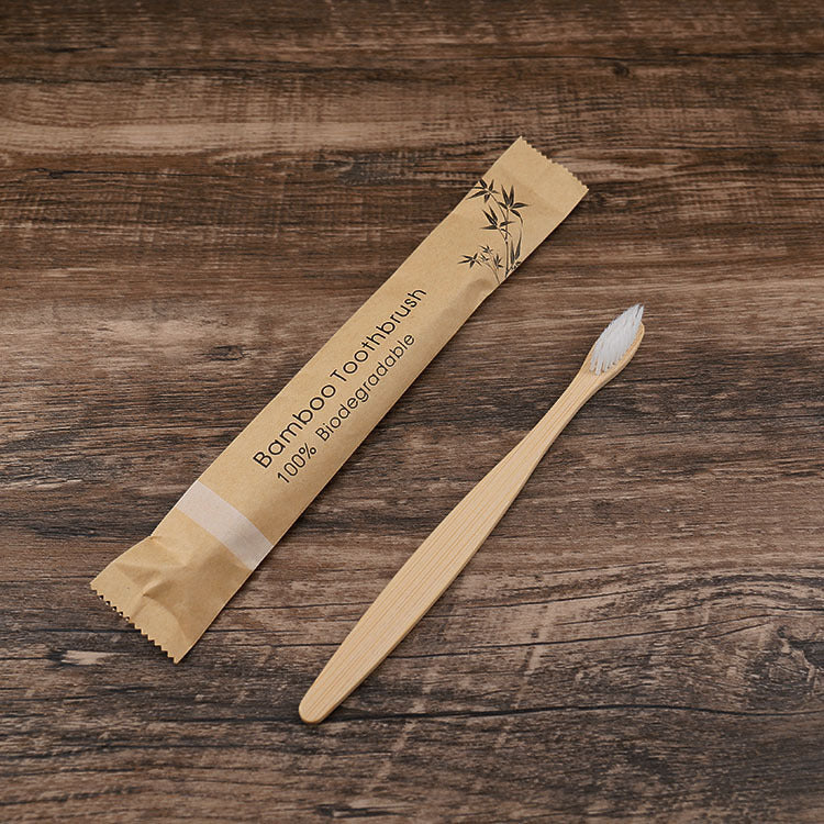 Biodegradable Bamboo Toothbrush Set of 10