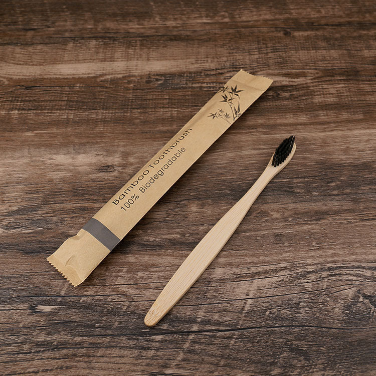 Biodegradable Bamboo Toothbrush Set of 10