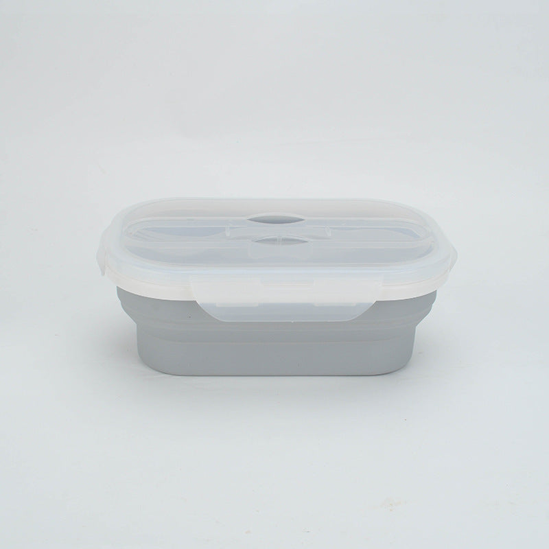 Collapsible Silicone Lunch Box and Water Cup