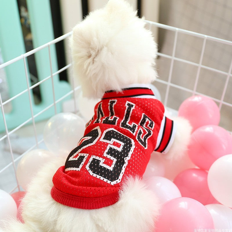 Dog Summer Breathable Clothes Teddy Vest