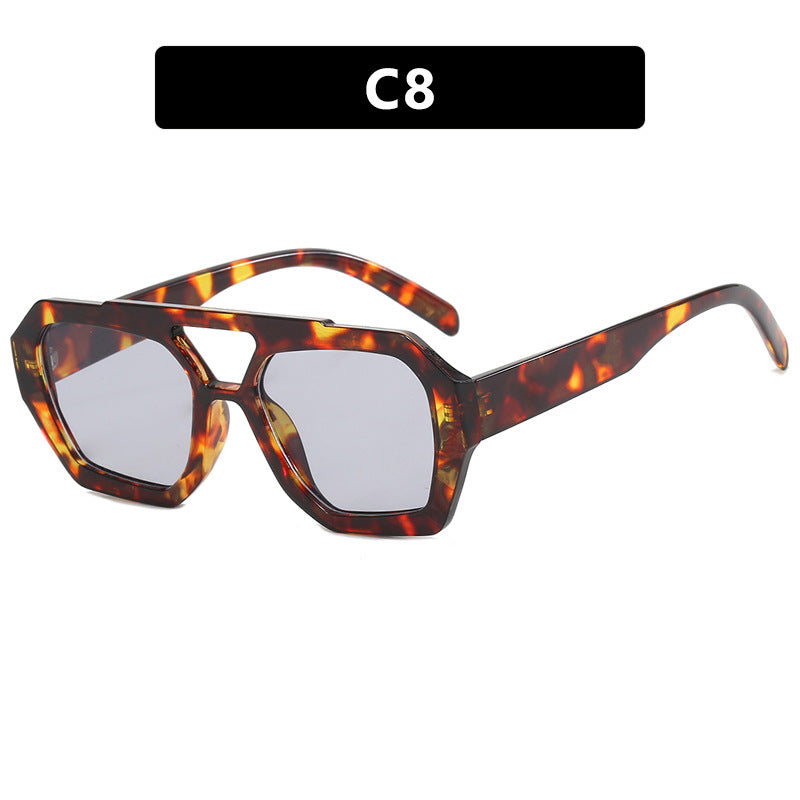 Big Frame Leopard Sunglasses