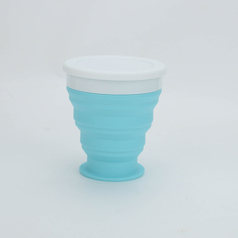 Collapsible Silicone Lunch Box and Water Cup